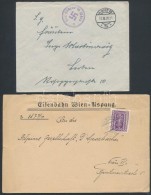 22 Osztrák Küldemény Az 1900-1930-as évekbÅ‘l - Other & Unclassified