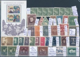 ** (*) * Ausztria 1916-1990 Kb. 254 Db Bélyeg + 1 Berlin Blokk + 8 Db Saar Bélyeg, 4... - Otros & Sin Clasificación