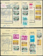 1985 50 Db Szállítólevél Forgalmi és Képes Bélyegekkel - Autres & Non Classés