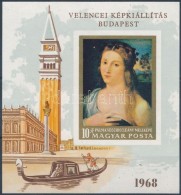 * 1968 Festmény (IV.)  Vágott Blokk (**6.000) - Altri & Non Classificati