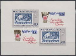 ** 1965 WIPA Vágott Kisív (4.500) - Otros & Sin Clasificación