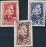 O 1949/1950 Sztálin Vágott Sor (6.000) - Sonstige & Ohne Zuordnung