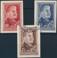 O 1949/1950 Sztálin Vágott Sor (6.000) - Altri & Non Classificati