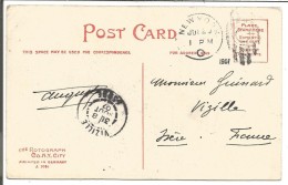 TUNISIE CARTE DE KALAAT ES FENAM POUR LA FRANCE DU 23/12/1912 - Briefe U. Dokumente