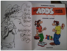 Les Ados  Eo Par Laura Et Ludo Dédicacée - Widmungen