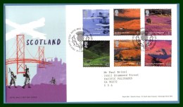 GB FDC 2003 Yv.N° 2462 /7 Scotland - 2001-2010. Decimale Uitgaven