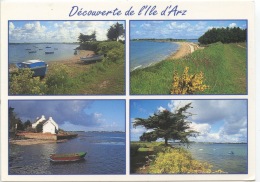 Découverte De L'Ile D'Arz : Cale Du Mounien Plage Brouel Penher Point Beluré (éd Jos) Multivues - Ile D'Arz