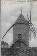 CPA Moulin à Vent Circulé Romanèche Thorins - Windmühlen