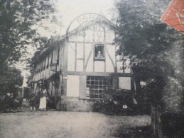 CPA 78 Yvelines Achères Hôtel Restaurant De La Gare Maison Poirier - Acheres