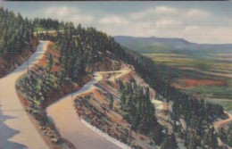 Colorado Colorado Springs Broadmoor-Cheyenne Mountain Highway Curteich - Colorado Springs