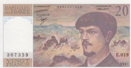 (B0141) FRANCE, 1987. 20 Francs. P-151b. UNC - 20 F 1980-1997 ''Debussy''
