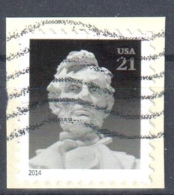 United States 2014 Lincoln Memorial Sc #4860 - Mi 5051 BA  - Used - Gebraucht