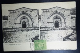 Levant Lettre  CAD Jerusalem Palestine 1902 Card Photo Stereo RR - Cartas & Documentos