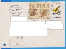 REGISTERED LETTER INFLATION STAMPS   ROMANIA - Other & Unclassified