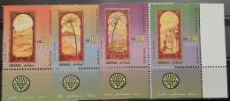 Israel, 2001, Mi: 1629/32 (MNH) - Unused Stamps (with Tabs)