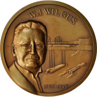 États-Unis, Medal, W.J. Wilgus 1865-1949, Railway, 1980, SUP, Bronze - Other & Unclassified