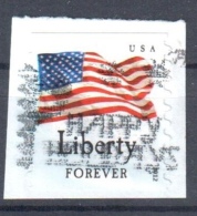 United States 2012 Flag & "Liberty" Sc #4632- Mi 4822 BL - Used - Gebruikt
