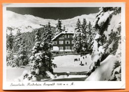 CAL1219, Lenzerheide, Kinderheim Bergwald, Petite Fente, GF, Circulée 1954 - Lantsch/Lenz