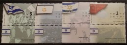 Israel, 2003, Mi: 1739/42 (MNH) - Ungebraucht (mit Tabs)