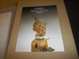 IMPORTANT TRIBAL ART CATALOGUE SOTHEBY'S DU 2 JUILLET 1990 LONDRES - Schöne Künste