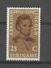 SURINAME 1965 NVPH 424 LINCOLN - Surinam ... - 1975