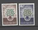 SURINAME 1960 NVPH 345-46 - Suriname ... - 1975