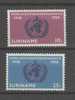 SURINAME 1968 NVPH 495-96 - Suriname ... - 1975