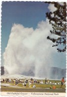 Old Faithful Geyser, Yellowstone National Park, Unused Postcard [18894] - Yellowstone