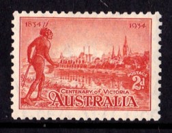 Australia 1934 Centenary Of Victoria 2d Perf 10.5 MH  SG 147 - Mint Stamps