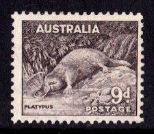 Australia 1938 9d Platypus P13.5 X 14 MLH  SG 173 - Nuevos