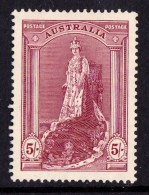 Australia 1938 Robes 5s MNH  SG 176 - Neufs