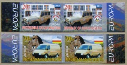 IMPERFORATED! SALE!!! Europa Cept 2013 Issue From Georgia Autonomous Republic Post Postal Transport Auto Cars - Georgia