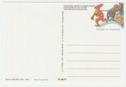 GOOD FINLAND Postcard With Original Stamp 1993 - Christmas - Interi Postali