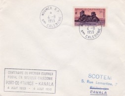 Nouvelle Calédonie - Lettre - Storia Postale