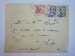 Enveloppe Au Départ Du VAL D'ARAN à Destination De TARBES  1940  -  CACHET DE CENCURE   - Bolli Di Censura Nazionalista