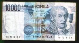 BANCONOTA DA 10.000 LIRE - "Volta" - Anno 1984 - 10.000 Lire