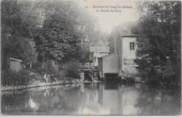 CPA Moulin à Eau Roue à Aube Circulé LIVRY Marne - Wassermühlen