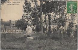 CPA Moulin à Eau Roue à Aube Circulé NIORT - Wassermühlen