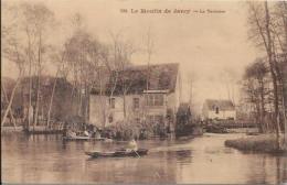CPA Moulin à Eau Roue à Aube Circulé JARCY - Water Mills
