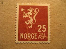 Yvert 177 Cat. 2001: 8,50 Eur Aprox. No Gum Norway - Ongebruikt
