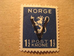 Yvert 235T * Hinged Cat. 2001: 6 Eur Aprox. V Victoire WW2 Norway - Unused Stamps