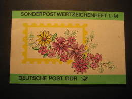 Booklet Ossietzky Flora Germany DDR - Booklets