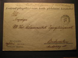 Puspoki 1890 To Budapest Cover Hungary - Covers & Documents