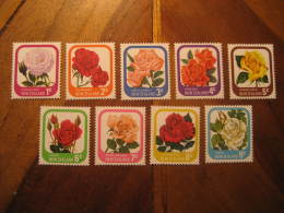 Yvert Set 645/53 Cat.: 8,50 Eur ** Unhinged Flora Rosa Rose Flower NEW ZEALAND - Collections, Lots & Series