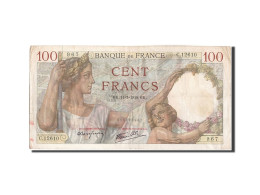 Billet, France, 100 Francs, 100 F 1939-1942 ''Sully'', 1940, 1940-07-11, TB - 100 F 1939-1942 ''Sully''