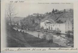 CPA Moulin à Eau Roue à Aube Circulé MOUTHIER - Water Mills