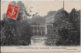 CPA Moulin à Eau Roue à Aube Circulé La Ferté Gaucher - Moulins à Eau