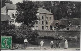 CPA Moulin à Eau Roue à Aube Circulé BULLES - Wassermühlen