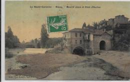 CPA Moulin à Eau Roue à Aube Circulé RIEUX - Wassermühlen