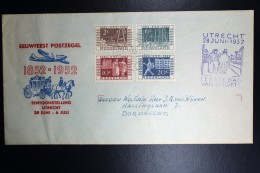 Nederland  NVPH 592 - 575 Op ITEP Envelop Eerste Dag Van Uitgifte 28 Juni 1952 Beschreven Open Flap - FDC